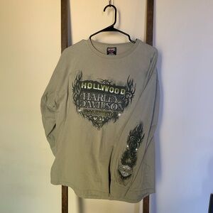 Vintage Hollywood Harley Davidson Shirt